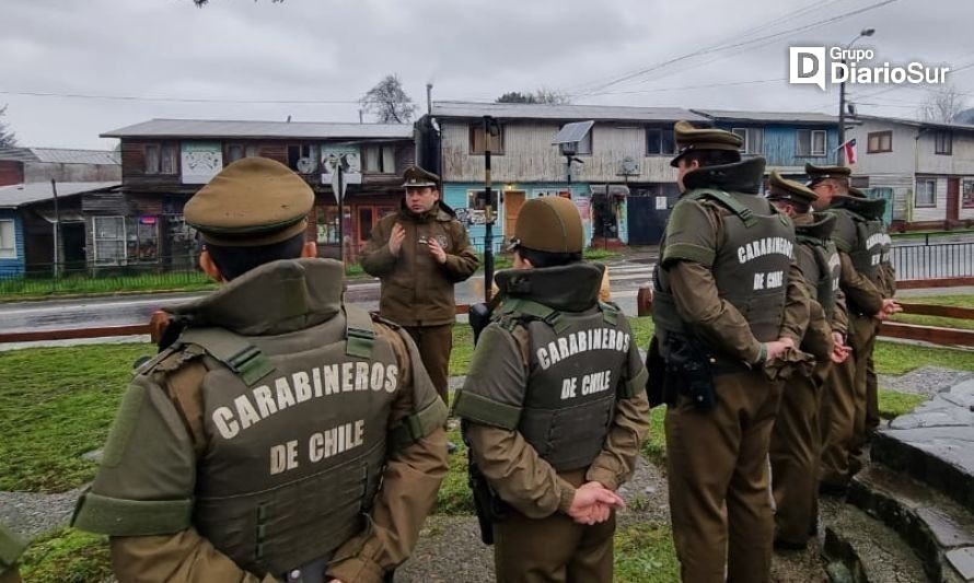 Una veintena de detenidos dejó ronda masiva de Carabineros en Los Ríos