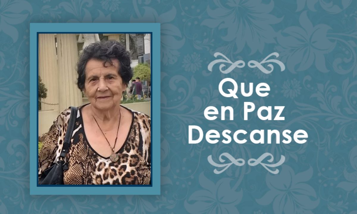 Falleció Otilia Flandes Uribe  (Q.E.P.D)