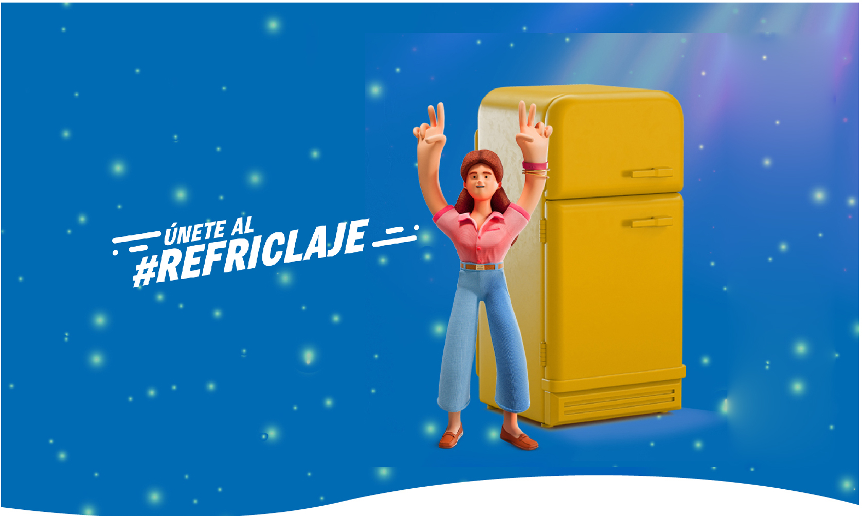 #Refriclaje: segunda etapa de campaña que contribuye a la mitigación del cambio climático con recambio de refrigeradores antiguos por equipos eficientes 