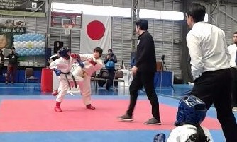 Jóvenes de Lago Ranco participaron de encuentro internacional de taekwondo ITF 