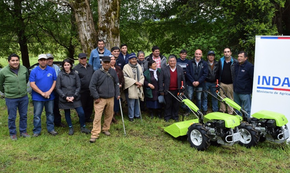 ​C​omunidad indígena de Ilihue – Hueimen mejoran su agricultura con nueva maquinaria 