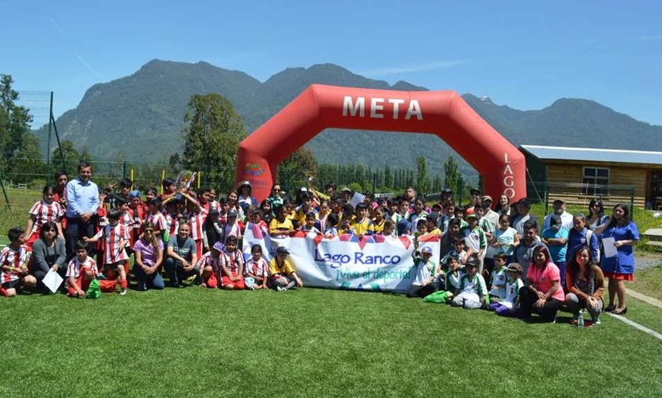 Más de 100 escolares ranquinos fueron parte de las Olimpiadas Escolares Rurales en Riñinahue