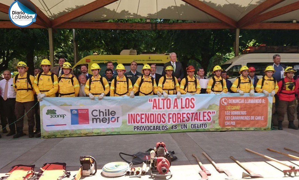 Realizan Lanzamiento campaña de prevención de incendios forestales en La Unión