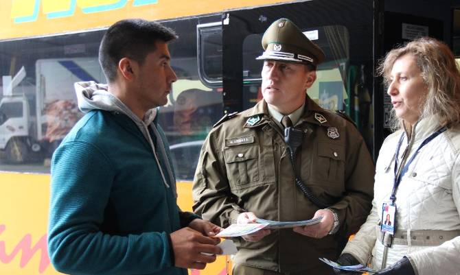 Inician plan de fiscalizaciones para evitar accidentes este fin de semana largo