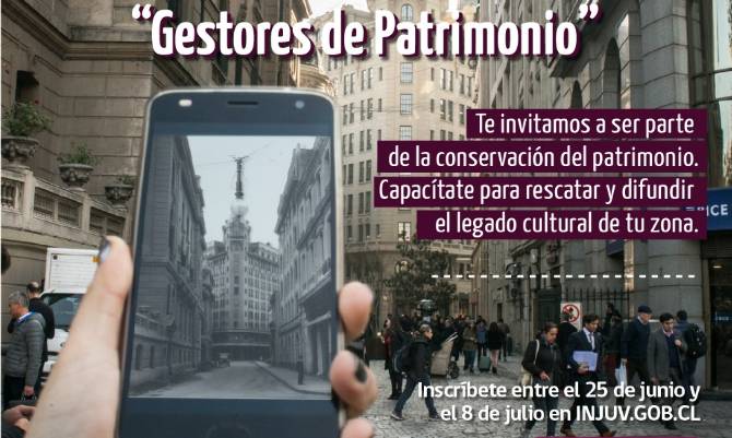 Últimos días para postular y ser uno de los “Gestores de Patrimonio” de INJUV Los Ríos