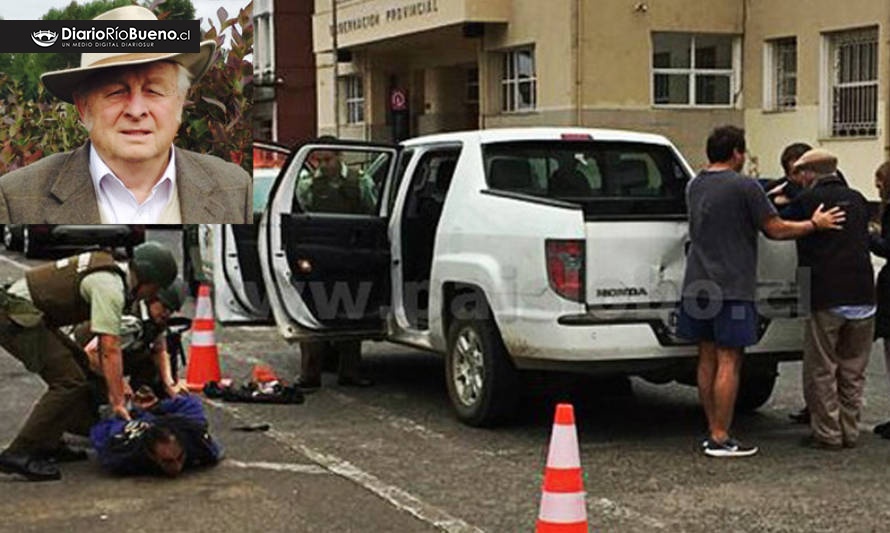 En Osorno capturaron a delincuente que robó y secuestró a ex alcalde de Río Bueno