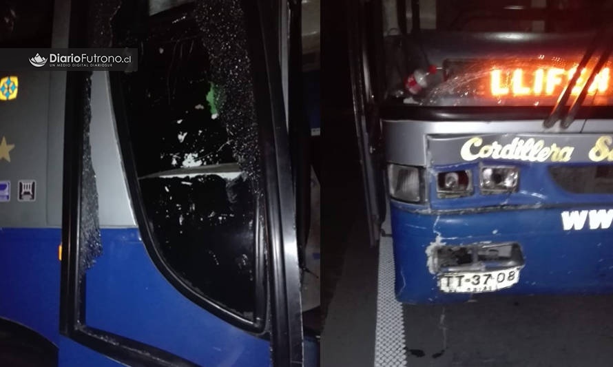  Maniobra del chofer y envergadura del bus evitaron una tragedia en ruta Reumén-Nontuelá
