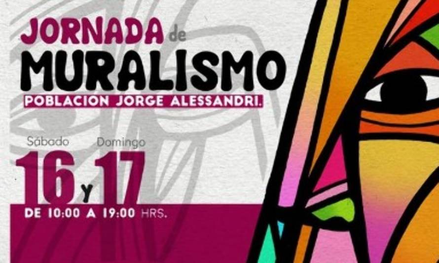 Este sábado y domingo: La Unión tendrá jornada de muralismo