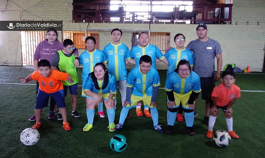 Escuela Soccer Down Valdivia inició quinto año concentrada en mantener su liderazgo nacional