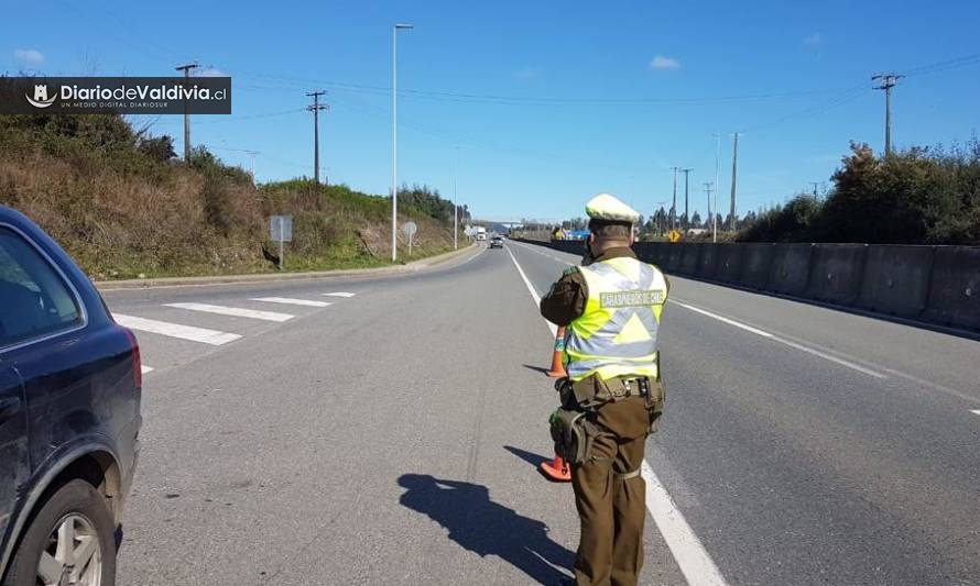 Operativo de Carabineros terminó con 79 detenidos y más de 280 infracciones 