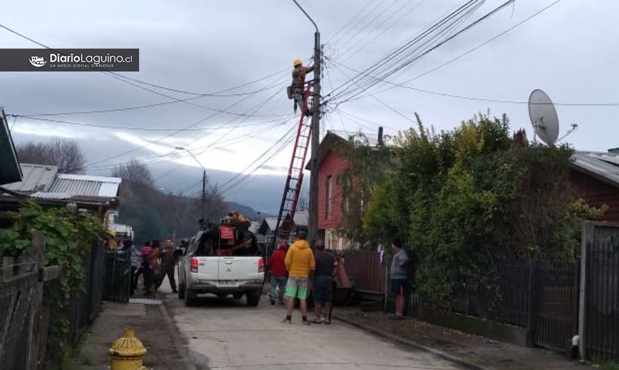 Hombre de 42 años murió tras recibir descarga eléctrica en Los Lagos