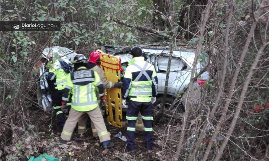 Diputado Patricio Rosas sufrió accidente de tránsito en ruta Los Lagos-Panguipulli