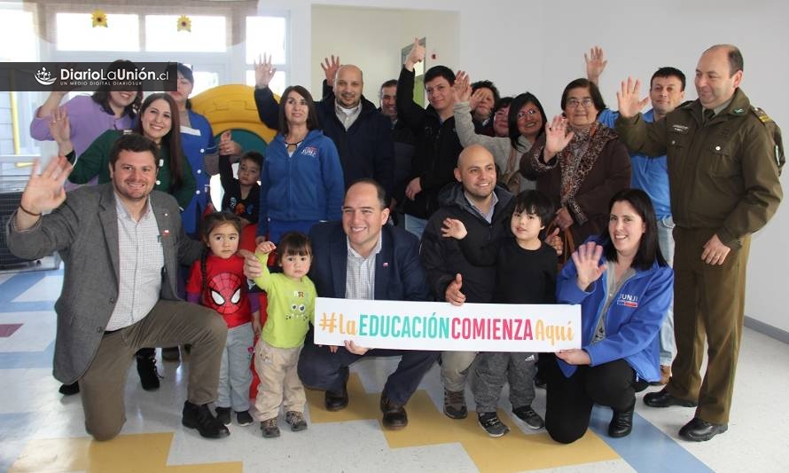 Autoridades de Los Ríos entregan Reconocimiento Oficial a jardín infantil de Traiguén