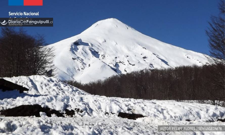 Suben a alerta naranja por aumento de actividad sísmica en el volcán Villarrica