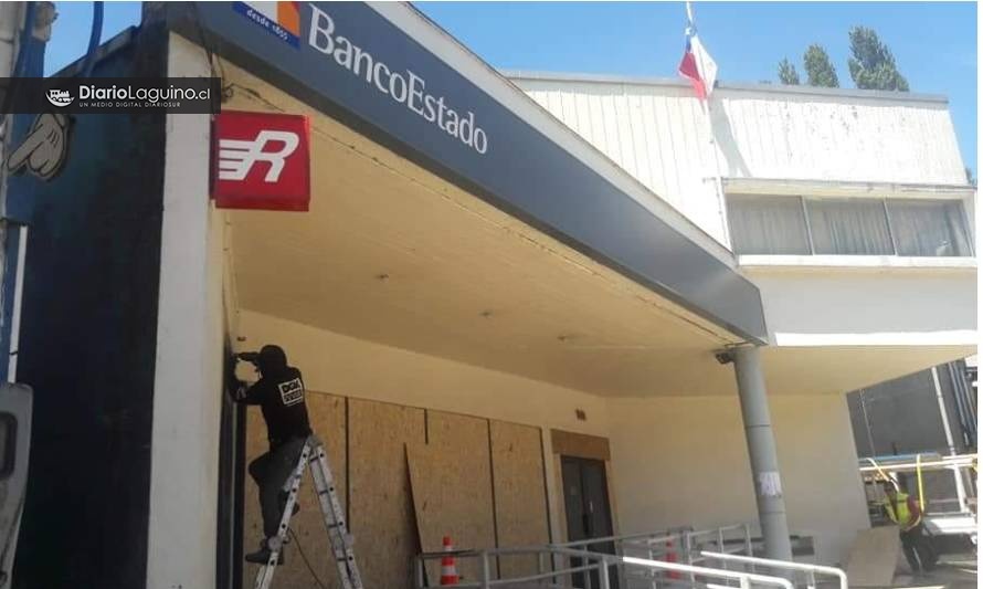 Califican de "exageradas" medidas de seguridad en sucursal de BancoEstado de Los Lagos