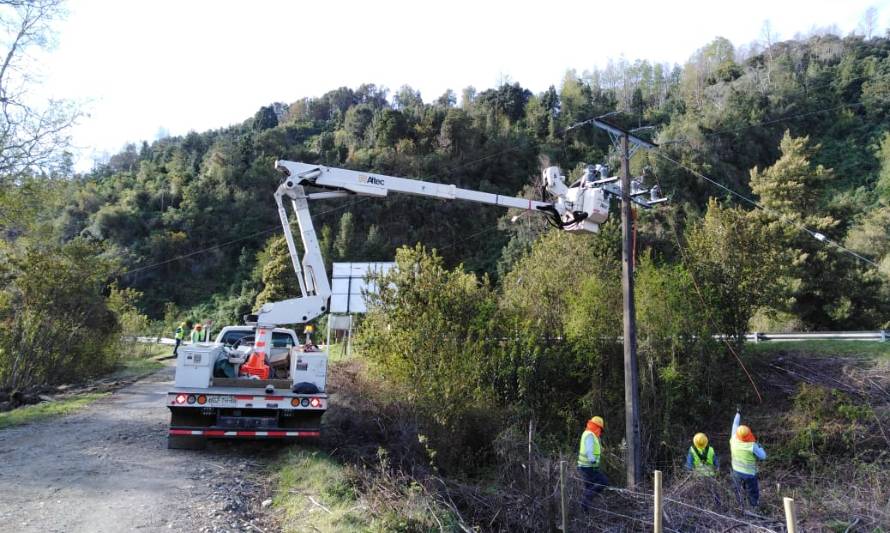 Saesa Los Ríos en alerta ante condiciones climáticas adversas anunciadas para la zona