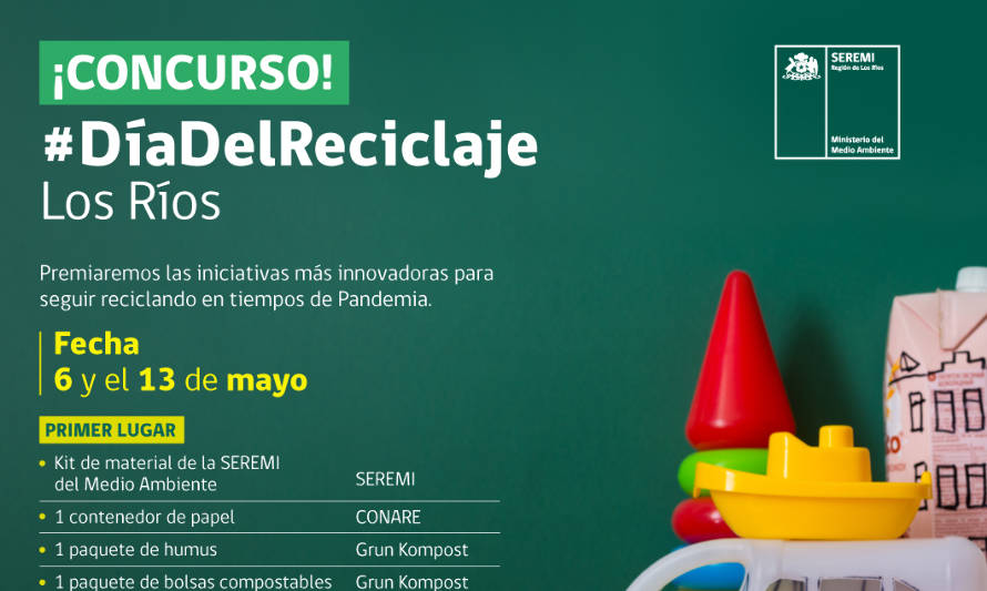 Distráete del Covid-19 y participa en concurso por el Día del Reciclaje