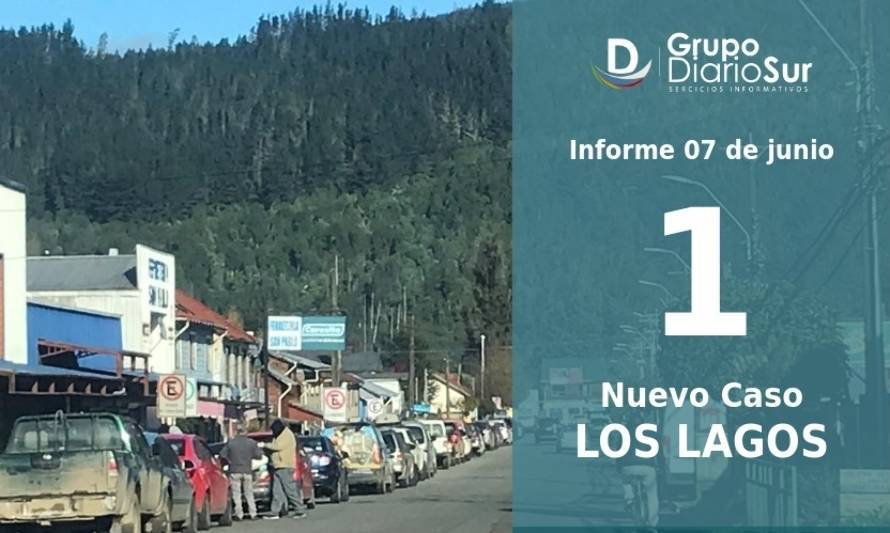 Informan 1 caso en Los Lagos, pero no hay claridad de fuente de contagio