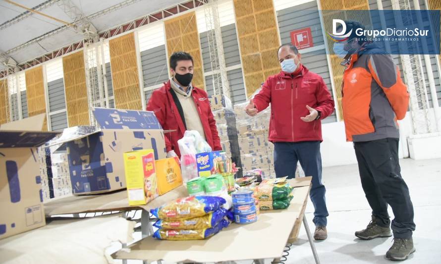 Culminó entrega de segunda etapa de campaña Alimentos Para Chile en Los Ríos 