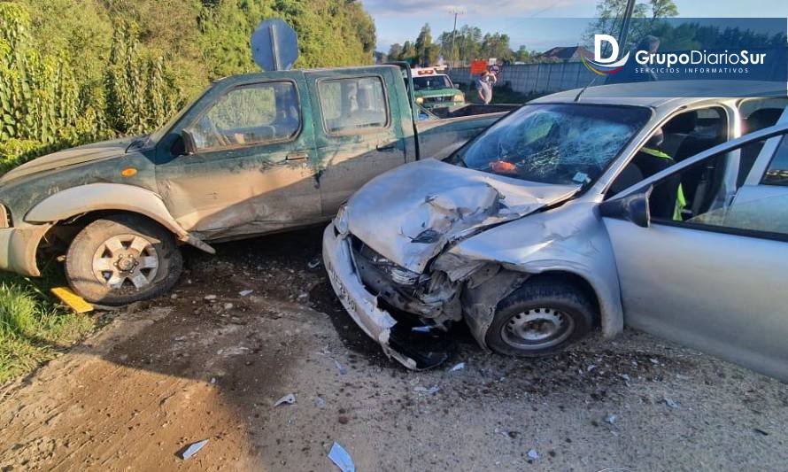 Conductor en estado de ebriedad provocó accidente en Los Lagos