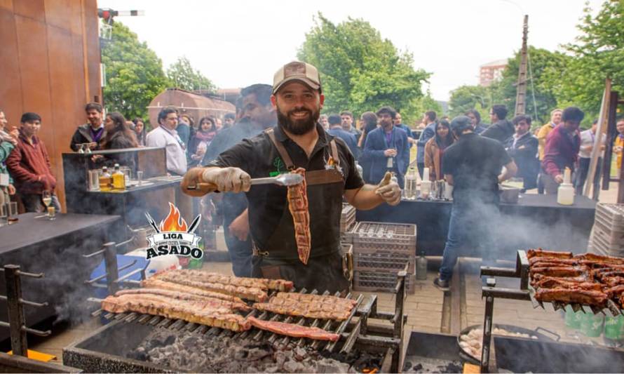 Los fuegos no se apagan ni en pandemia... y la Liga del Asado tampoco