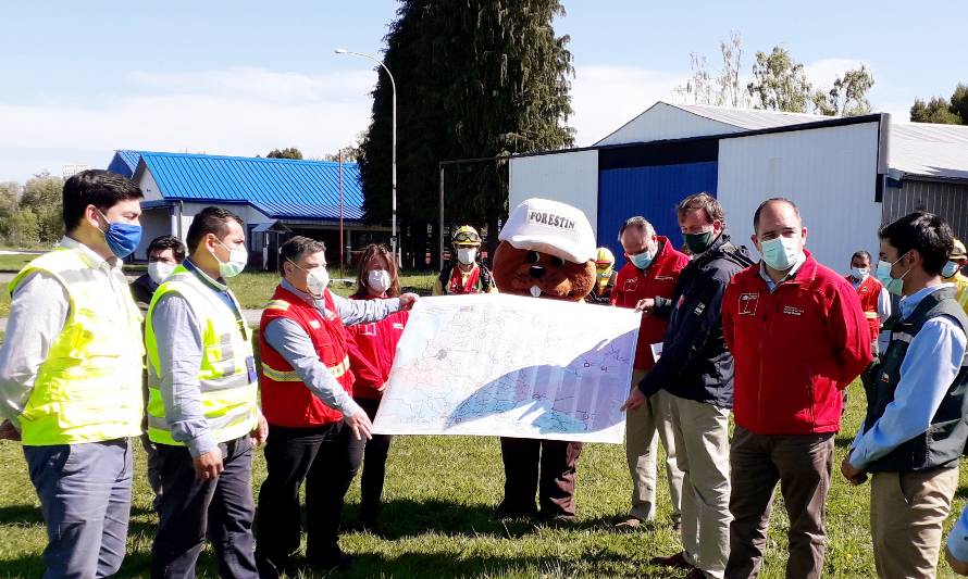 Lanzan plan de control de incendios forestales y cortafuegos preventivos