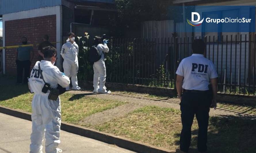 Investigan presunto homicidio de hombre de 59 años en Valdivia 