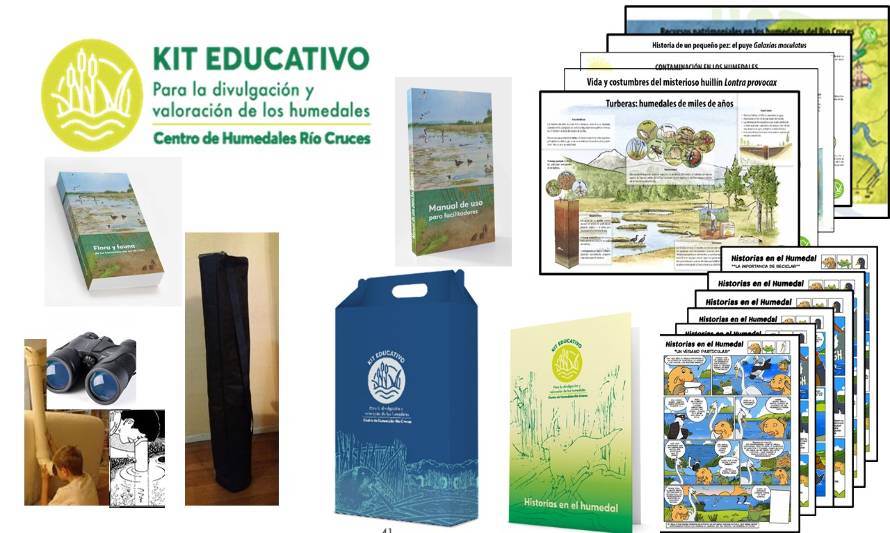Centro de Humedales Río Cruces entregará material educativo para escuelas