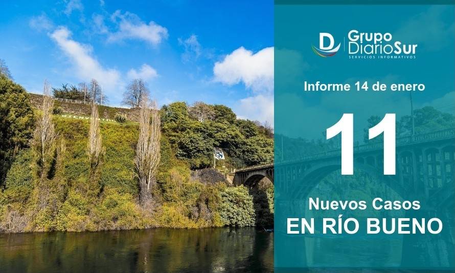 Río Bueno reporta este jueves 11 casos nuevos de Covid