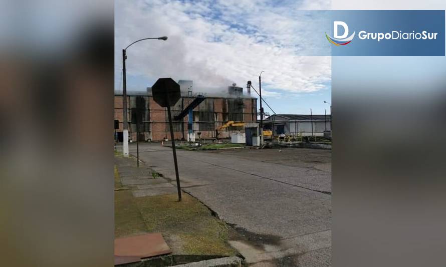 Alarma por incendio en ex planta Iansa en La Unión