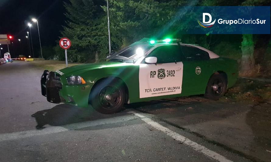 Por conducir bajo efectos de la marihuana detienen a joven en Ruta 5 Sur 