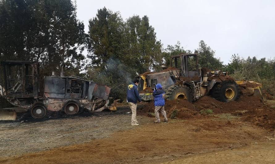 Reportan atentado incendiario en la costa de Valdivia, sector Curiñanco 