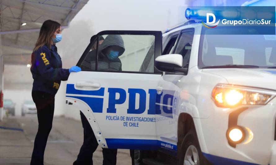 PDI capturó a sujeto con cuatro órdenes de detención pendientes.