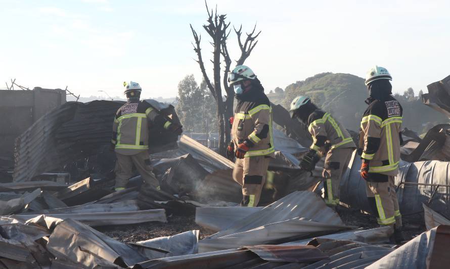 Incendio en Castro: revisa el desolador recuento de daños, evacuados y heridos 