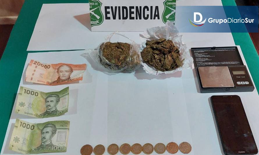 Detienen a ciudadano colombiano por microtráfico en Río Bueno