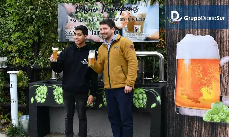 Nueva cerveza colaborativa sorprende con ingredientes nativos de Valdivia