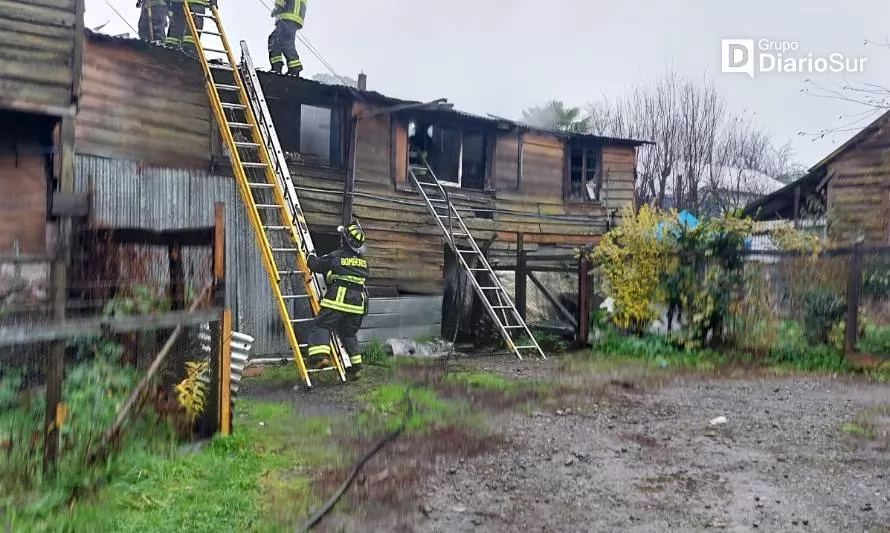 Confirman un fallecido tras incendio en Osorno