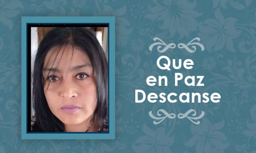 Falleció Cristina Yamilet Pailacan Nahuelpán  (Q.E.P.D)