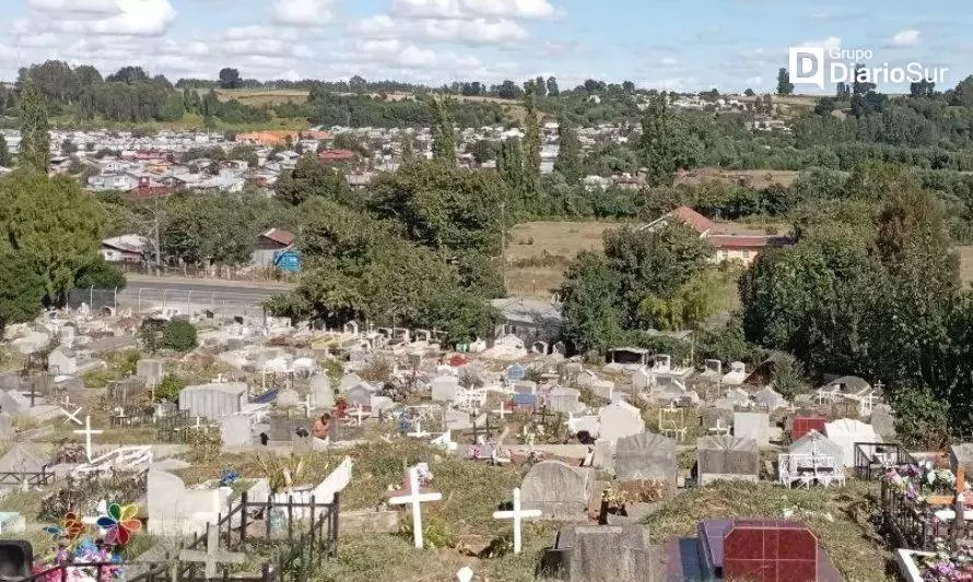 Cementerio de La Unión preparado para el Día de Todos Los Santos