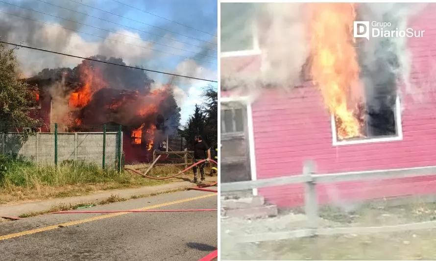 Última hora: incendio destruye casa en Puerto Nuevo