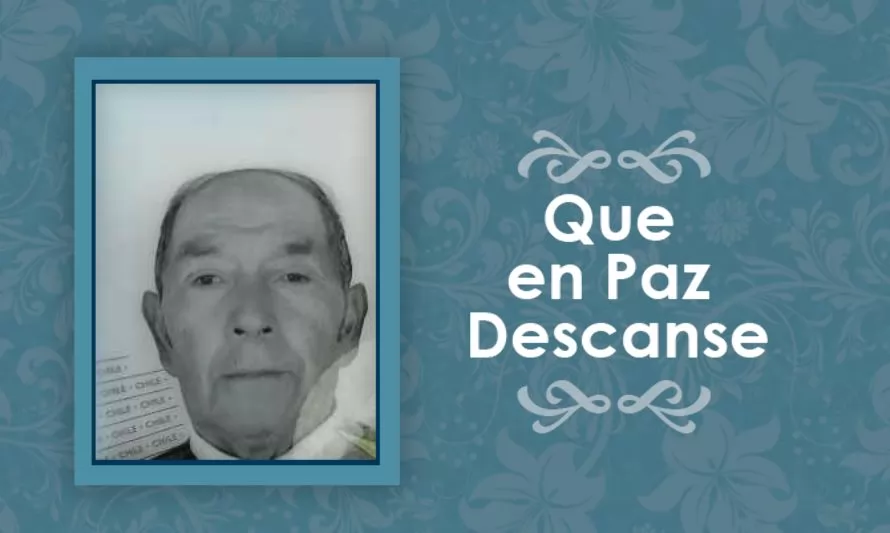 Falleció Heriberto Florencio Vera Andrades  (Q.E.P.D)