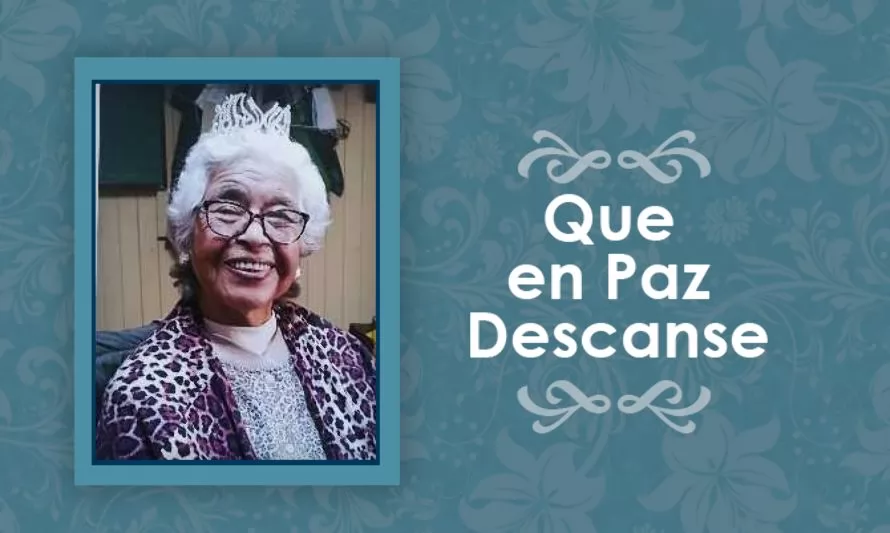 Falleció María Alicia Unión Santana  (Q.E.P.D)