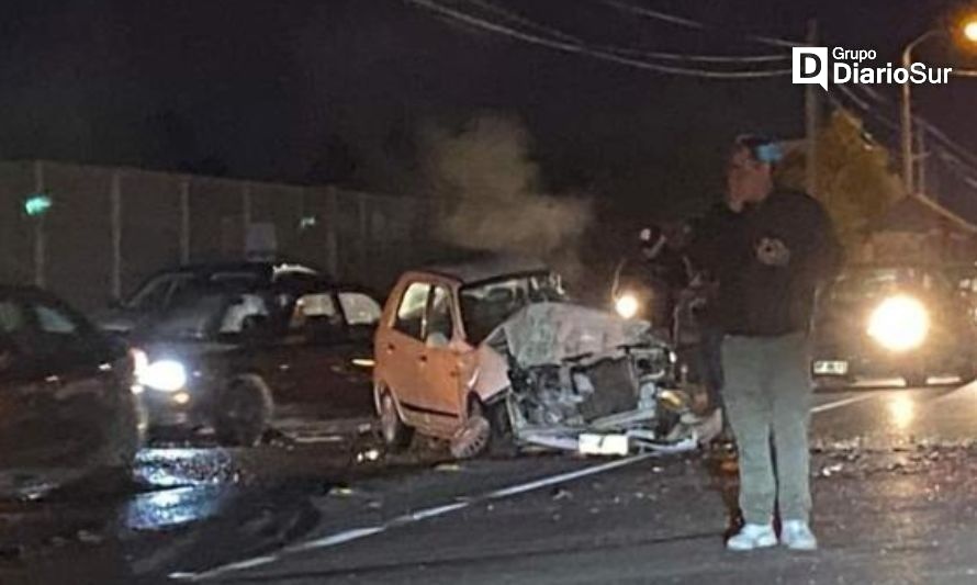 Accidente vehicular en acceso a La Unión