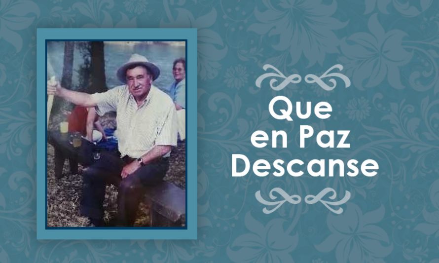Falleció Lino Delgado Coronado (Q.E.P.D)