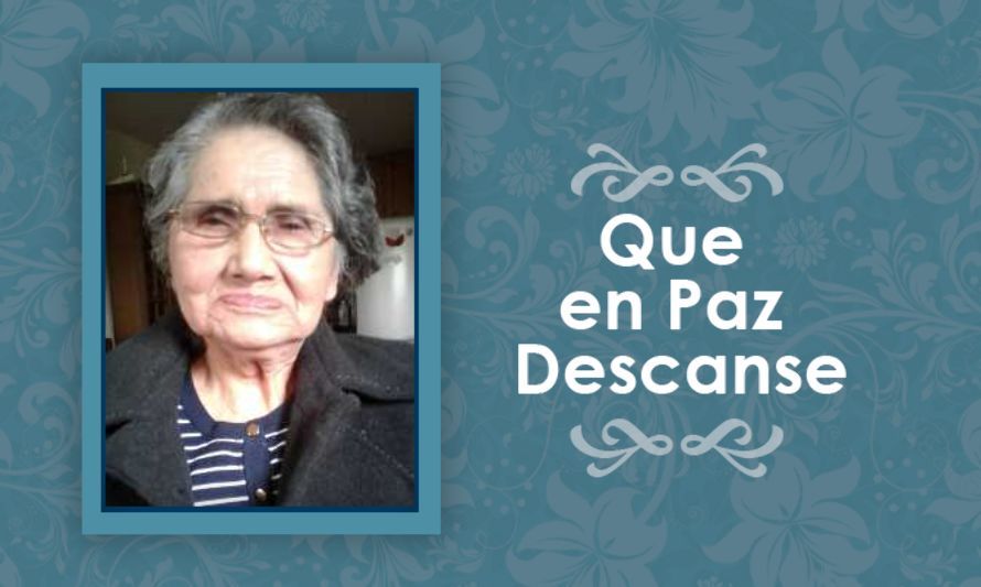 Falleció Eduviges del Carmen Filosa Márquez  (Q.E.P.D)