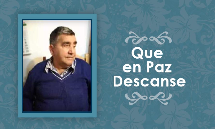 Falleció Pedro González González  (Q.E.P.D)