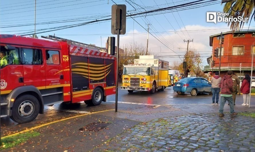 Este viernes: avenida Picarte fue escenario de dos accidentes   