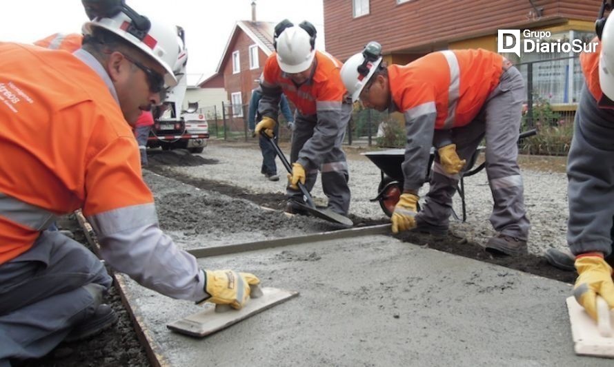 Entregarán certificados de pavimentaciones participativas en Mariquina