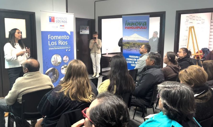 Con apoyo de municipio, Innova Panguipulli desarrolla última etapa 