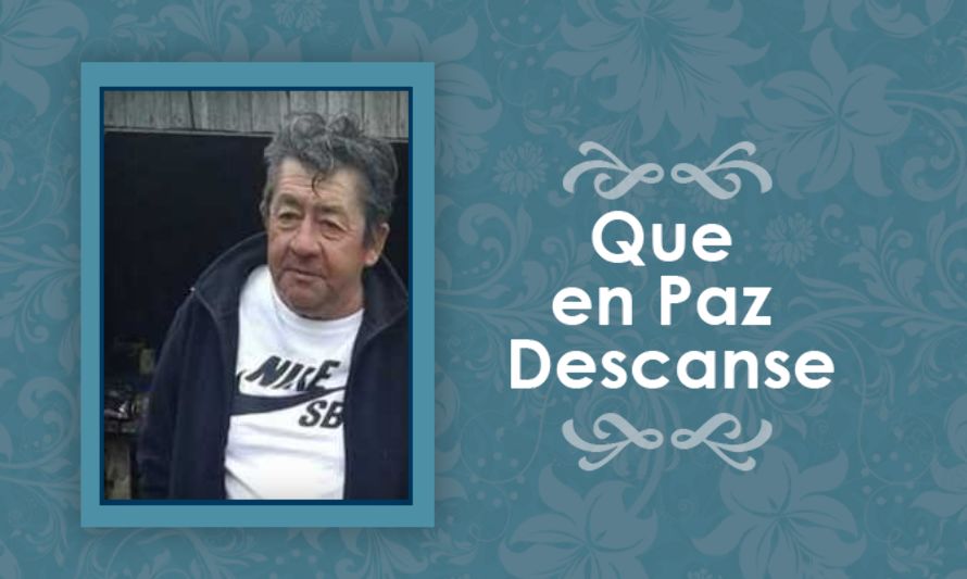 Falleció Teobaldo Ademar Vidal Barriga  (Q.E.P.D)